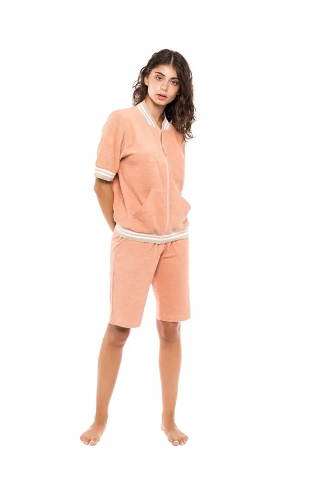 B305 - Apricot - TRUCKSUIT TERRY BEACHWEAR