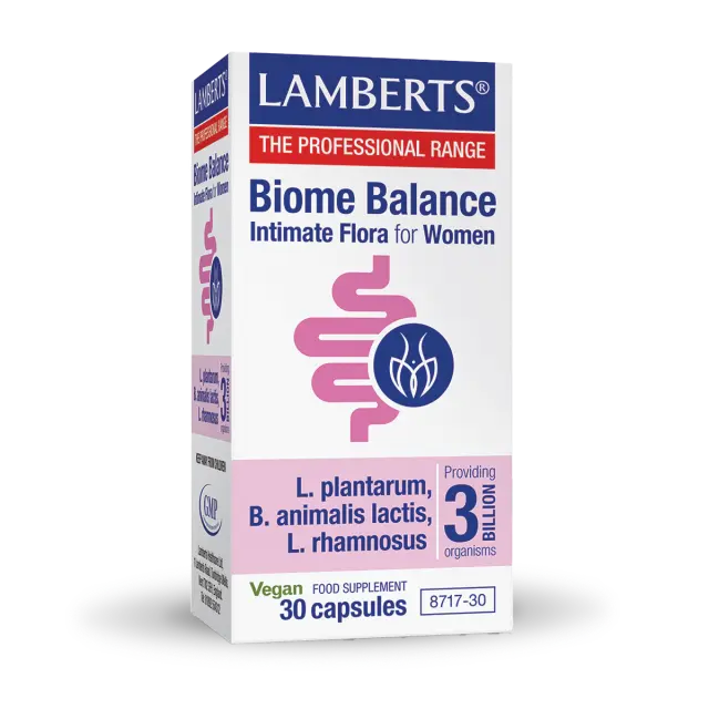 LAMBERTS Biome Balance Intimate Flora For Women 30 Κάψουλες