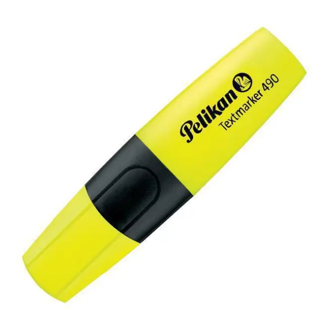 Pelikan Μαρκαδόρος Υπογράμμισης Textmarker 490 Κίτρινο (814089)