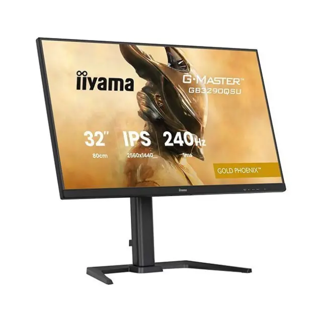iiyama G-MASTER GB3290QSU-B1 computer monitor 80 cm (31.5") 2560 x 1440 pixels Quad HD LED Black 3