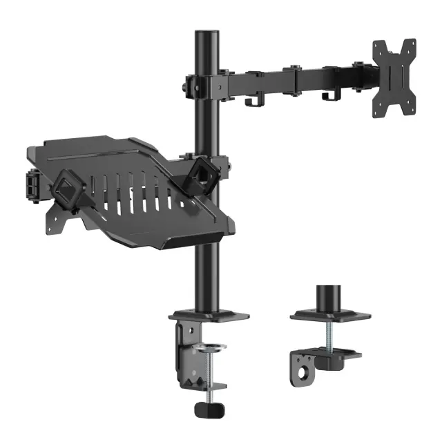 POWERTECH βάση γραφείου οθόνης & laptop PT-1569, 17-32", έως 10kg