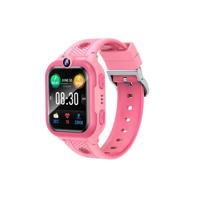 Awei Παιδικό Smartwatch 4G με GPS και λειτουργία κλήσεων H30 Ροζ