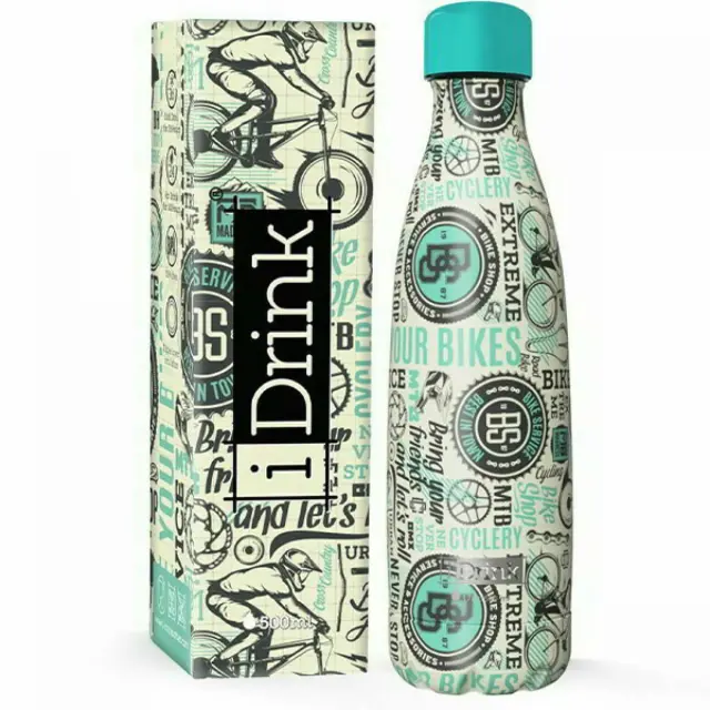 ΠΑΓΟΥΡΙ i DRINK ID0420 THERM BOTTLE 500ml BIKE