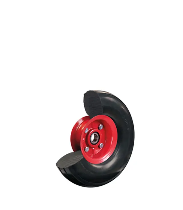 Variofit lug-260.011 Τροχός από Αδιάτρητο Ελαστικό για Φορτίο Βάρους ως 150kg 3