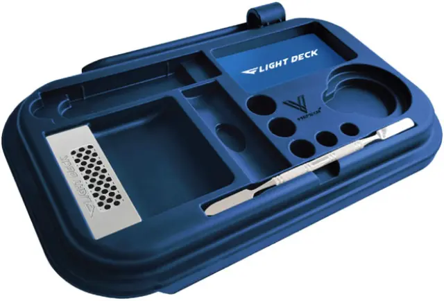 V-Syndicate Flight Deck Tray Δίσκος με Καπάκι και Αξεσουάρ - Felice Pharoah Blue (27x16cm)