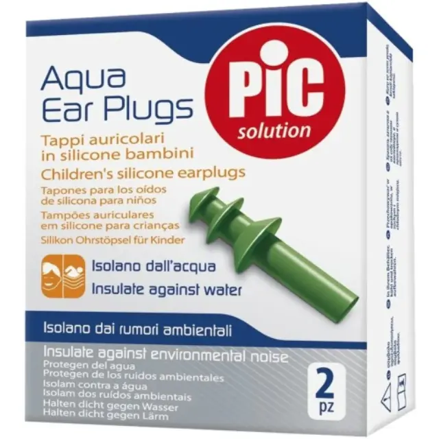 Pic Solution Aqua Sport Ear Plugs Ωτοασπίδες Σιλικόνης Ειδικά για Θαλάσσια Σπορ 2 τεμάχια 2