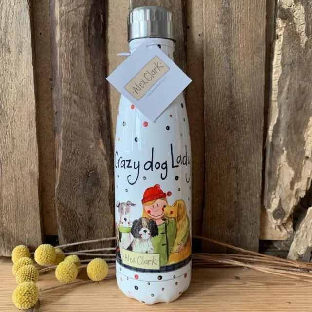 Alex Clark Μπουκάλι Θερμός 500ml: Crazy Dog Lady