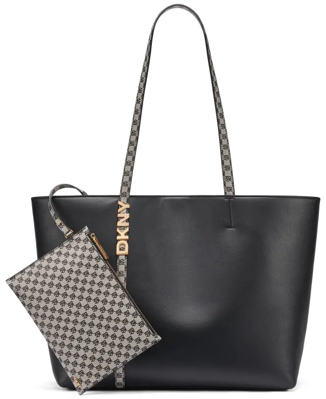 DKNY γυναικεία τσάντα ώμου tote AVRIL με αποσπώμενο τσαντάκι R62A6G54-1 - OS