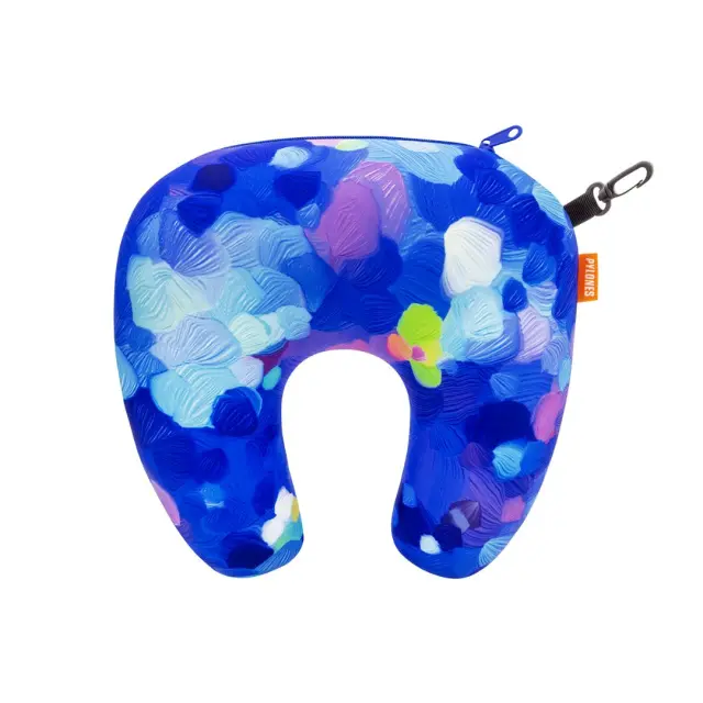 Pylones Travel Pillow: Μαξιλάρι που αλλάζει 3 σχήματα Blue Palette