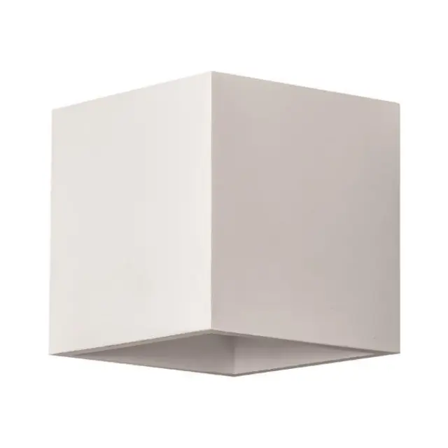 ΑΠΛΙΚΑ ΤΟΙΧΟΥ ΚΥΒΟΣ ΓΥΨΙΝΗ G9 1x6W 150x140x150 Άσπρο