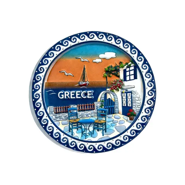Τουριστικό μαγνητάκι Souvenir - Σετ 12pcs - Greece - 678536