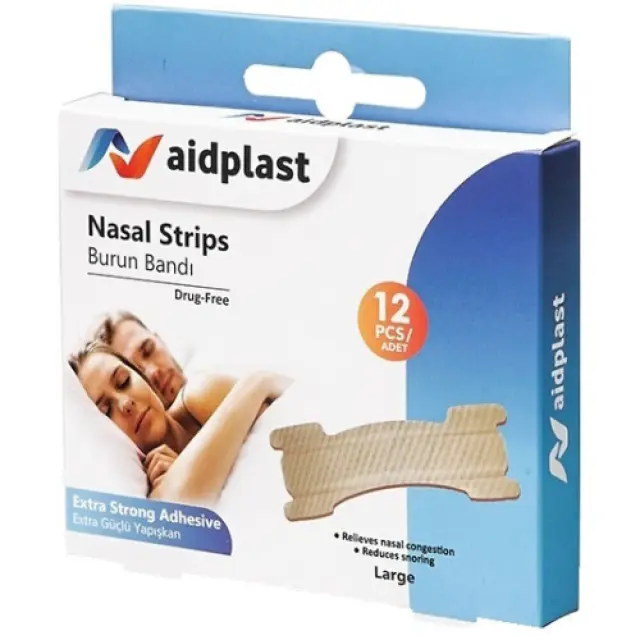 AIDPLAST Ρινικές ταινίες large 12 τεμ