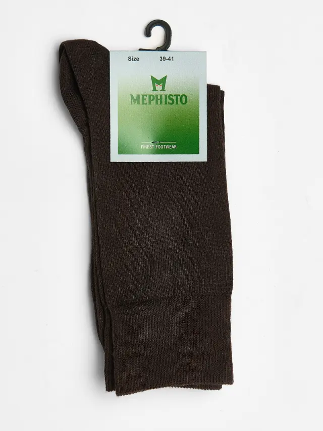 Mephisto Κάλτσες Unisex 80% Βαμβάκι 17% Πολυαμίδιο 3% Ελαστικό Καφέ MEP/SOLE BROWN 2