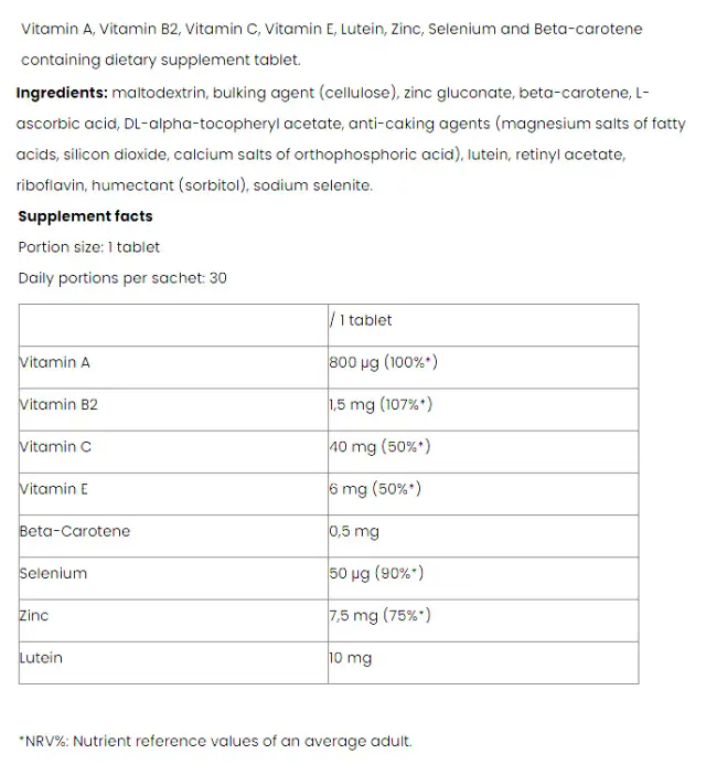 Nutriversum Eye Complex - VITA 2