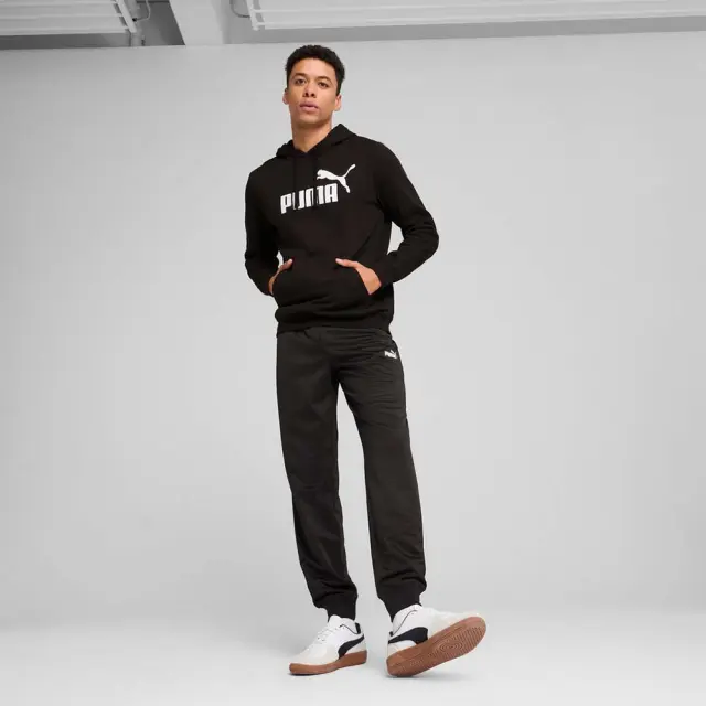 Puma Men's Essentials No1 Logo Fleece Hoodie Μαύρο 682570-01 (Puma) 3