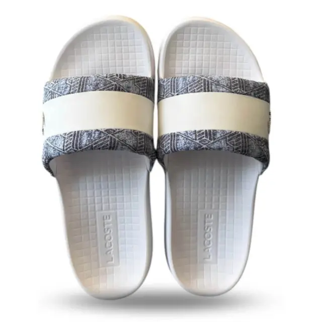 Ανδρικές Παντόφλες Slide Lacoste 751CMA0028080 Λευκές Άσπρο - 40,5 2