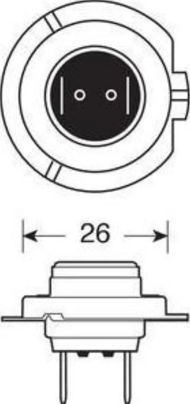 Lampa H7 Halogen 24V 1τμχ 98213 3