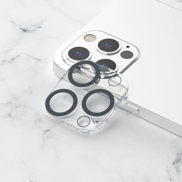Προστασία Κάμερας Hoco 3D Metal G13 για iPhone 12 Pro Μαύρο Σετ 25τεμ. 3