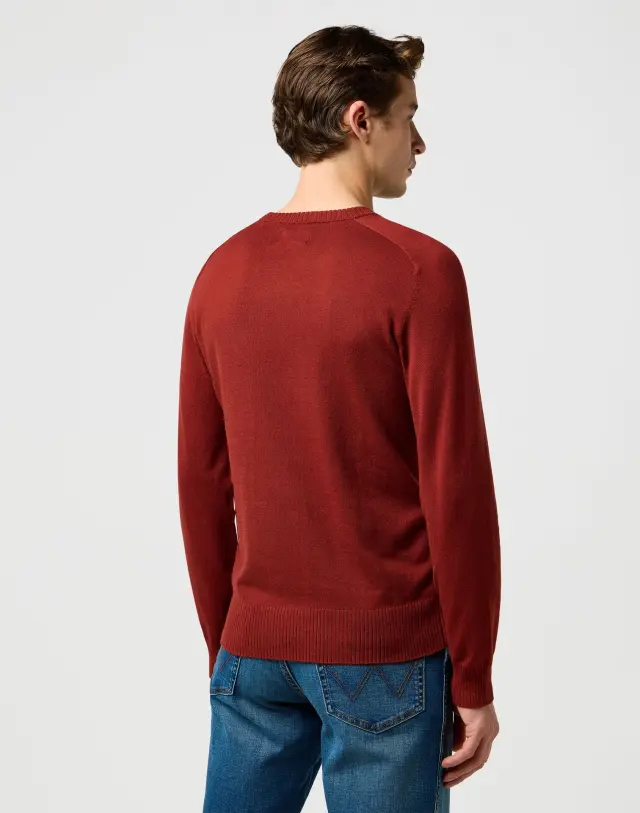 Wrangler Ανδρικό Πλεκτό 112371537 – Fired Brick - XXL 2