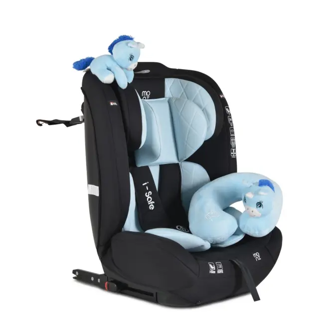 Moni Κάθισμα αυτοκινήτου 76-150εκ. "Isafe - Blue" i-Size Isofix