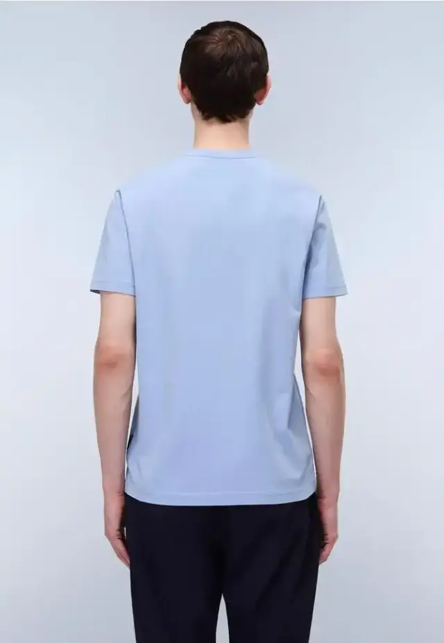 Napapijri - Ανδρικό T-shirt Kasba Regular Fit NP0A4HQQ-I83 Μπλε Ανοιχτό - XL 2