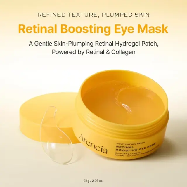 Arencia Retinal Boosting Eye Mask - Eye Patches Υδρογέλης με Ρετινάλη + 5 Πεπτίδια 60 pcs 3