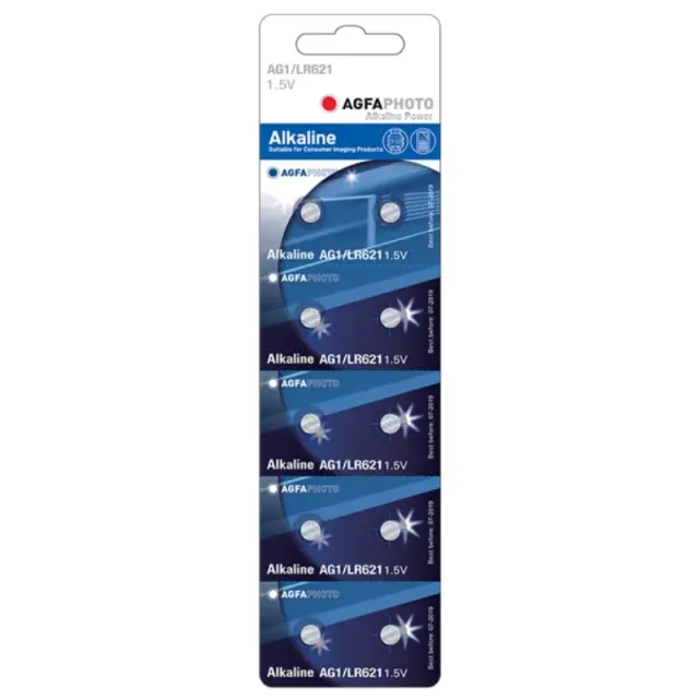 Agfa Mπαταρία Aλκαλική LR621/364 (10τμχ)