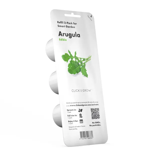 Click and Grow Συσκευασία Σπόρων με Χώμα, για Ρόκα - 3τμχ