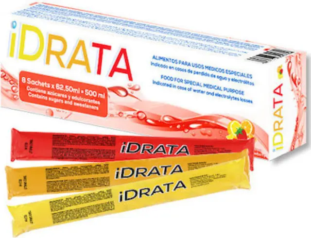 iDRATA για απώλεια Νερού ή Ηλεκτρολυτών Multiflavoured 8 φακελίσκοι