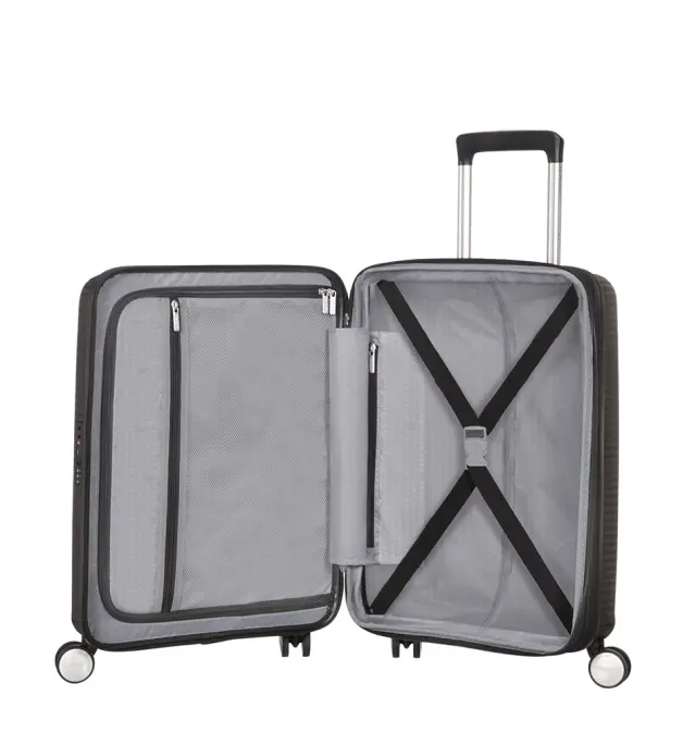 Βαλίτσα καμπίνας σκληρή AMERICAN TOURISTER Soundbox 88472 Μαύρο 3