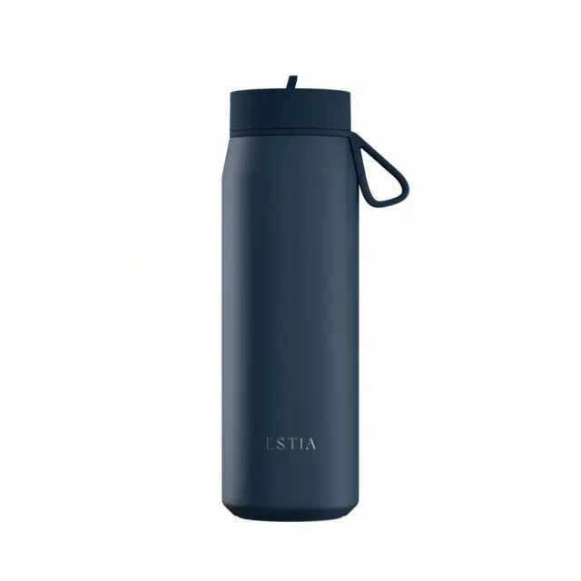 Estia Travel Flask Save The Aegean Pulse Indigo καπάκι leak proof 0.5lt