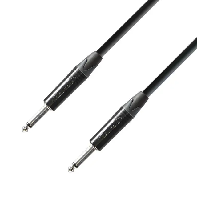 Adam Hall K5IPP0450 5Star Series Καλώδιο Οργάνων 1/4 Mono Jack - 1/4 Mono Jack 4.5m Μαύρο