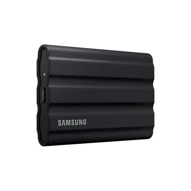 Samsung Εξωτερικός Σκληρός Δίσκος Portable T7 Shield 2TB USB-C 3.2 Gen2 Black (MU-PE2T0S/EU)