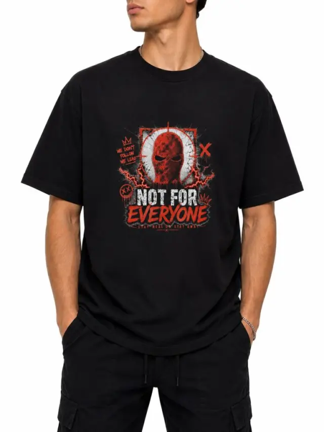 Ghetto Greece "Not For Everyone" Red Edition T-Shirt 2
