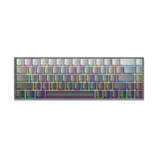 White Shark Gaming Keyboard Nunchaku RGB Gray (NUNCHAKU-G-US-BLUE.SW)