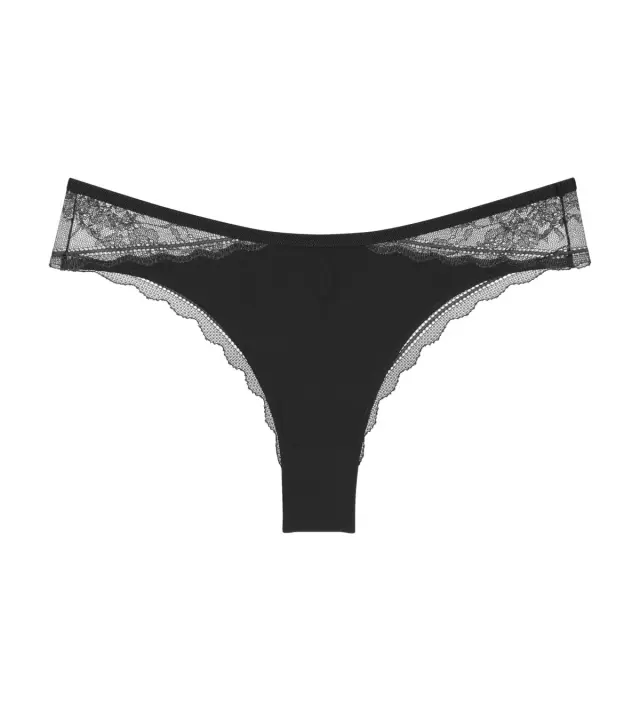 Triumph Σλιπ Comfort Allure Brazilian Μαύρο 2