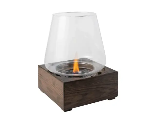 Επιτραπέζια Εστία Φωτιάς Poppy 17 Tenderflame με διάρκεια καύσης 4 - 5 ώρες, χωρητικότητα δεξαμενής 250ml και διαστάσεις 24x24x34.2cm - Black TF-600030 2