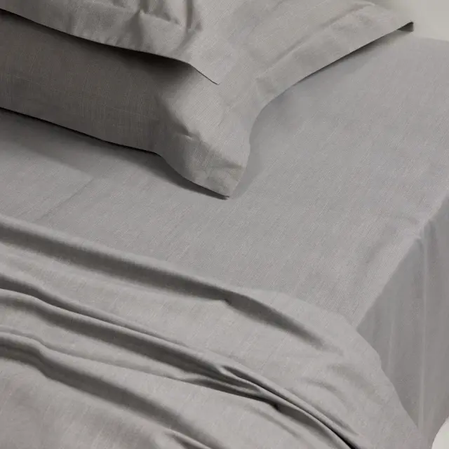 Σεντόνι Μονό 100x200+35 Casual Prints Das Home Με Λάστιχο70% Βαμβάκι-30% Πολυέστερ- 5452 Grey 2