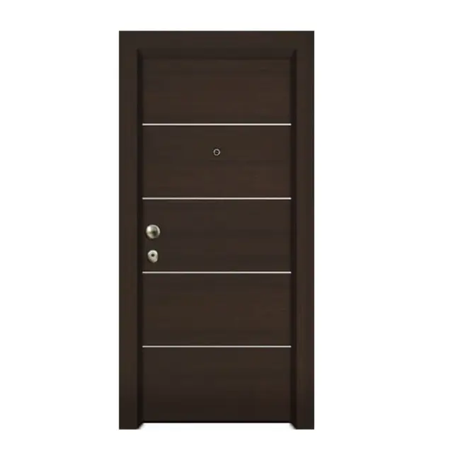 Πόρτα Ασφαλείας Laminate ΚΠ 107 Wenge