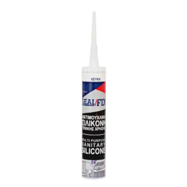 Σιλικόνη Αντιμουχλική Γεώτρησης SEALFIX Λευκό 280ml