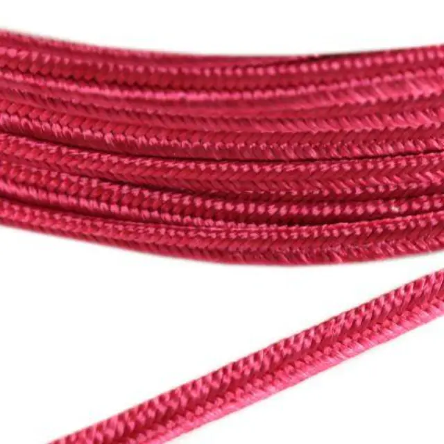 Κορδόνι Premium Soutache 0.3x3mm - Dark Pink ~5m