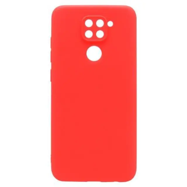 Θήκη Soft TPU inos Xiaomi Redmi Note 9 S-Cover Κόκκινο N50917