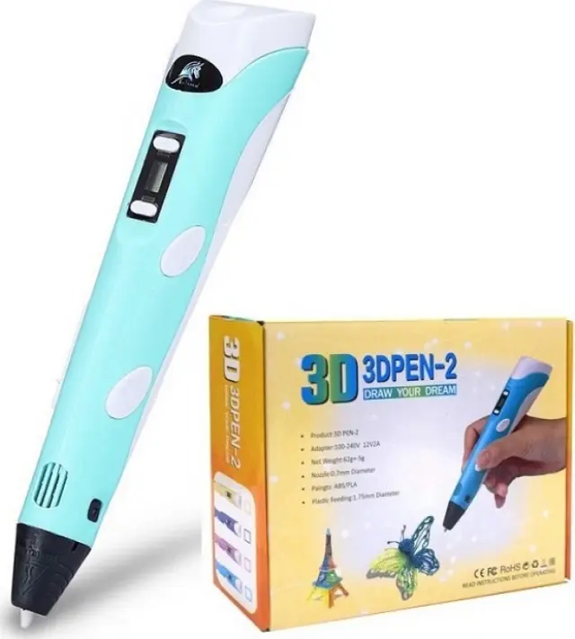 3D Pen 2 Draw Your Dream Τυρκουάζ για Παιδιά 8+ Ετών