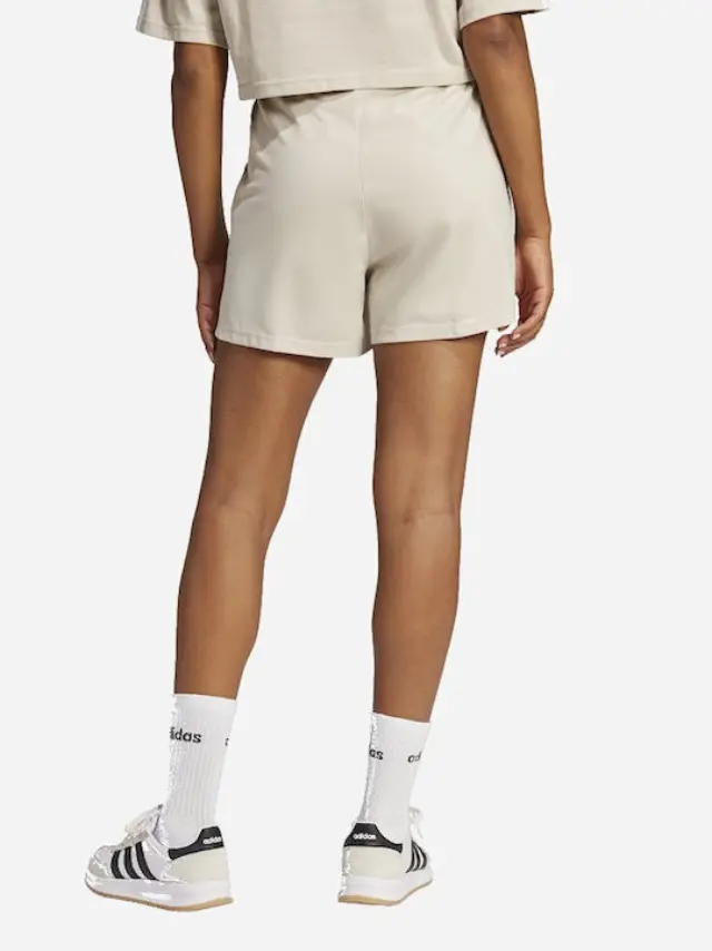 adidas Essentials 3-stripes Γυναικείο Αθλητικό Σορτς Μπεζ - M 2
