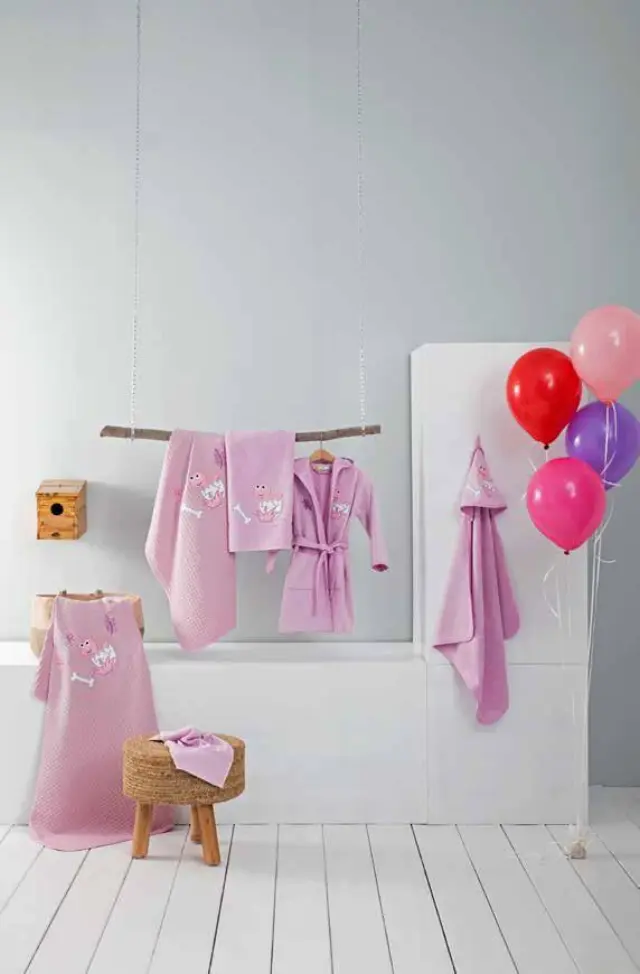 Κάπα 75x75cm Baby Roar Lilac Nima 2