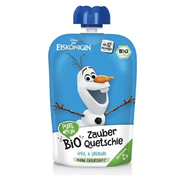 Pure&Fun Πουρές Φρούτων 12Μ Olaf 100gr