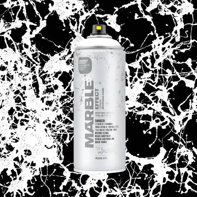 Montana Marble Effect Spray 400ml EM9100-White