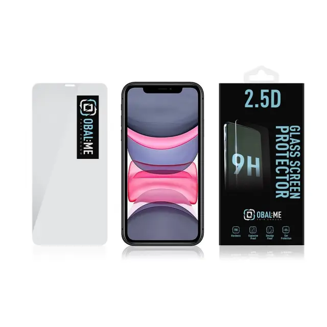 OBAL:ME 2.5D Glass Screen Protector for Apple iPhone 11 Pro Max/XS Max Clear 3