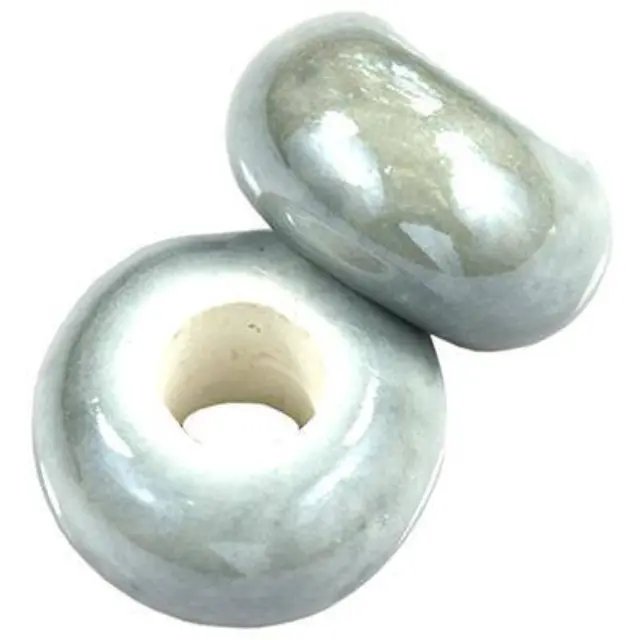 Χάντρα Modular Ceramic Shining Grey 10x16mm - 5τεμ