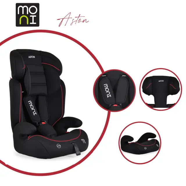 MONI - Baby car seat Aston red - 3801005151202